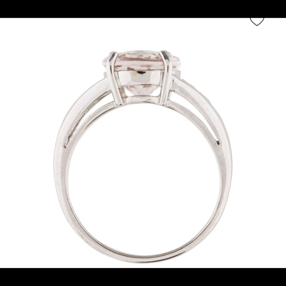 Real morganite ring - Picture 3 of 8